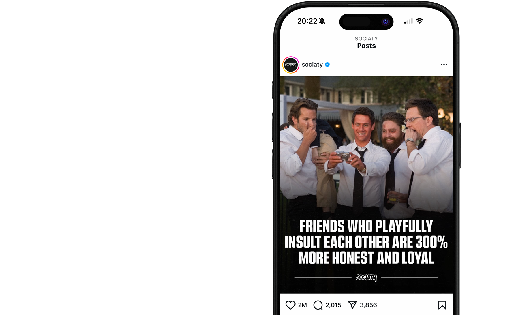 Sociaty Instagram Post