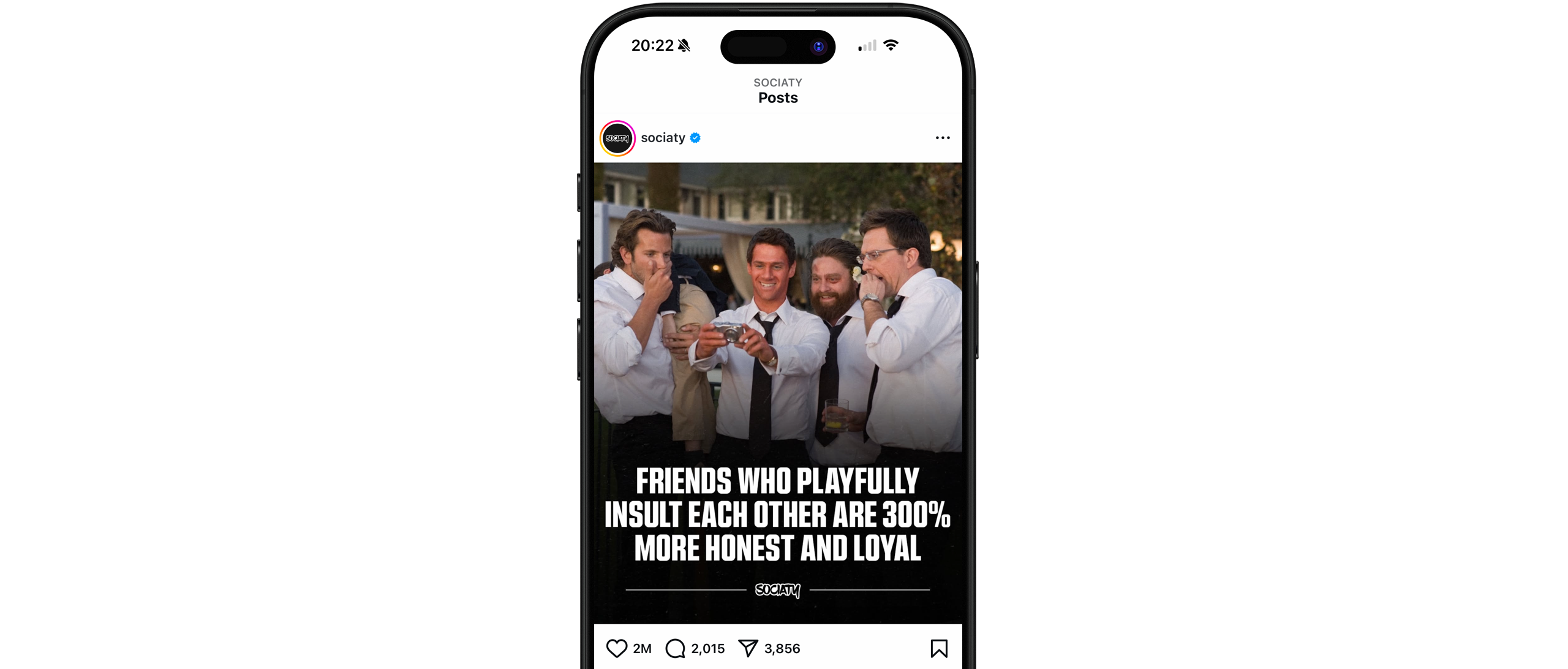 Sociaty Instagram Post